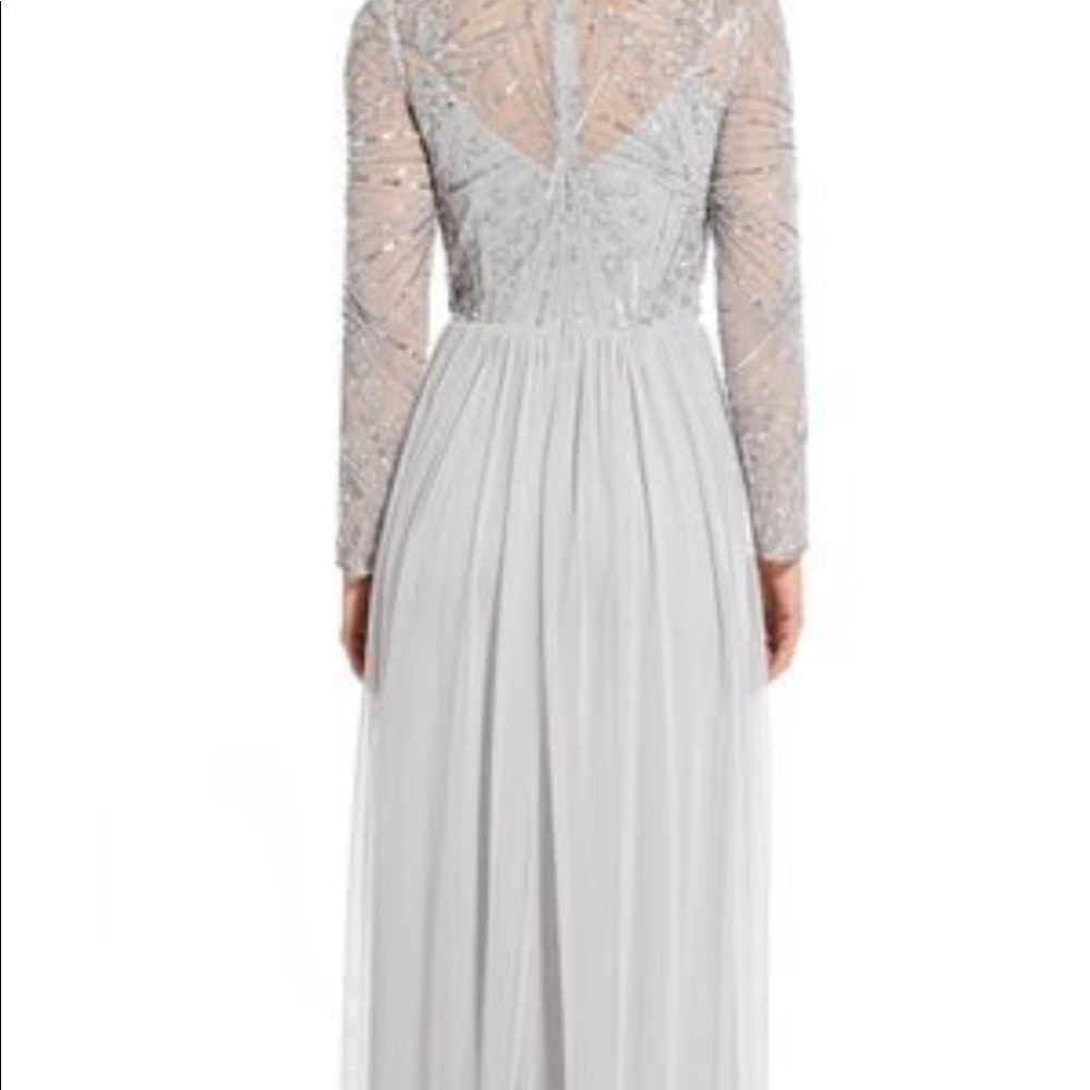 Adrianna Papell Long Sleeve Gown - Picture 2 of 7